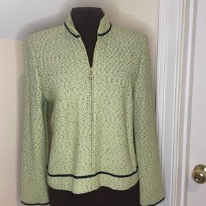 St. John Collection zipper jacket